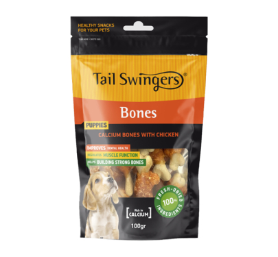 Tail Swingers Κόκαλα Ασβεστίου με Κοτόπουλο 100gr