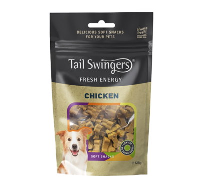Tail Swingers Μαλακές Λιχουδιές με Κοτόπουλο 125gr