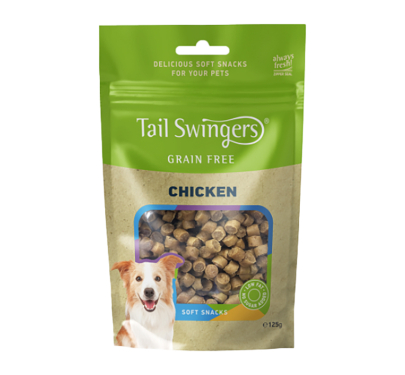 Tail Swingers Grain Free Λιχουδιές με Κοτόπουλο 125gr