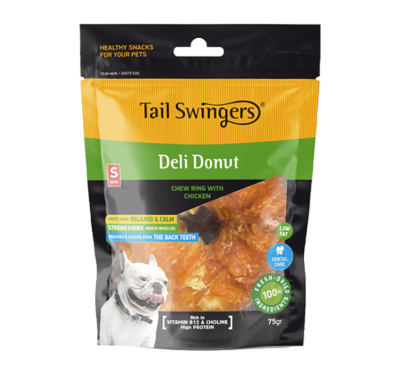 Tail Swingers Donut με Κοτόπουλο 8cm 75gr