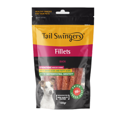 Tail Swingers Λιχουδιές από Φιλετάκια Πάπιας 100gr
