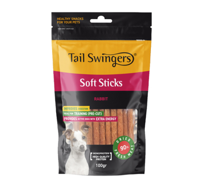 Tail Swingers Sticks Μαλακά με Κουνέλι 100gr