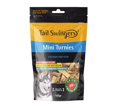 Tail Swingers Μπουκίτσες με Κοτόπουλο & Ψάρι 100gr
