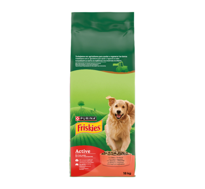 Friskies Active Βοδινό 18kg