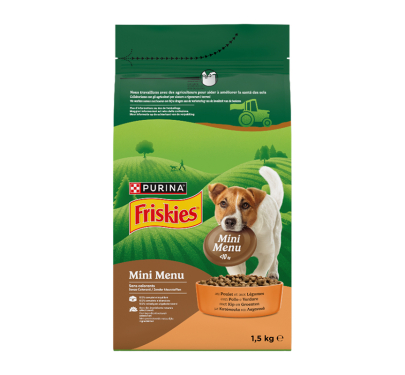 Friskies Mini Menu Κοτόπουλο & Λαχανικά 1.5kg