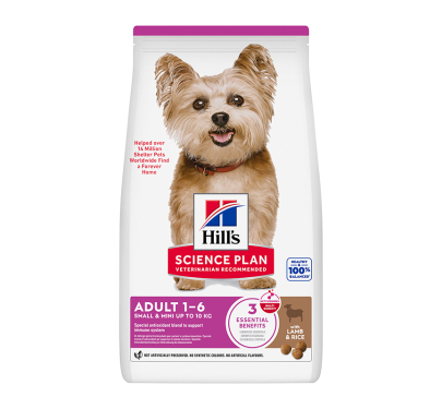 Hill's SP Adult Small & Mini Αρνί & Ρύζι 1.5kg