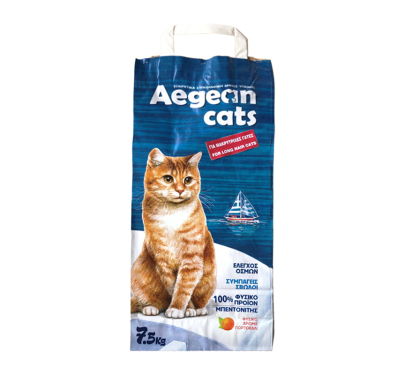 Aegean Cats Long Hair Orange 7.5kg