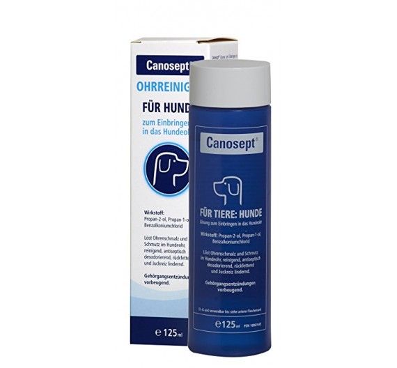 Quiko Canosept Καθαριστικό Αυτιών για Σκύλους 125ml Quiko Canosept Καθαριστικό Αυτιών για Σκύλους 125ml