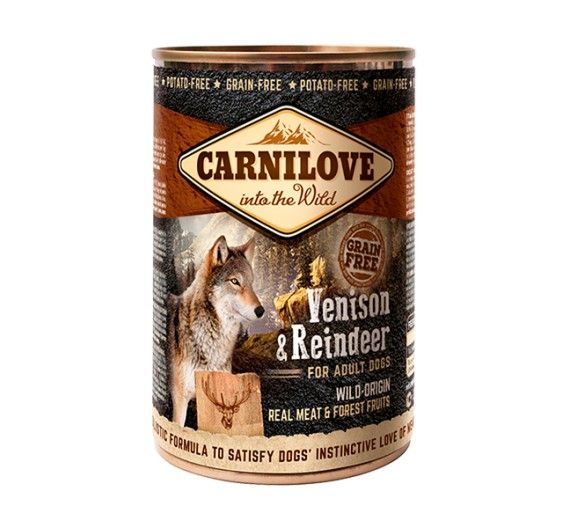 Carnilove Can Adult Dogs Venison & Reindeer 400gr