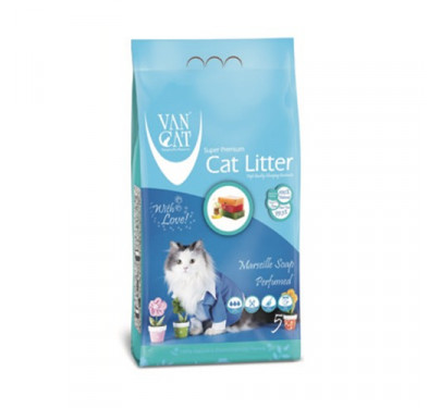 Ψιλή Άμμος Γάτας Van Cat Marseille Soap Clumping