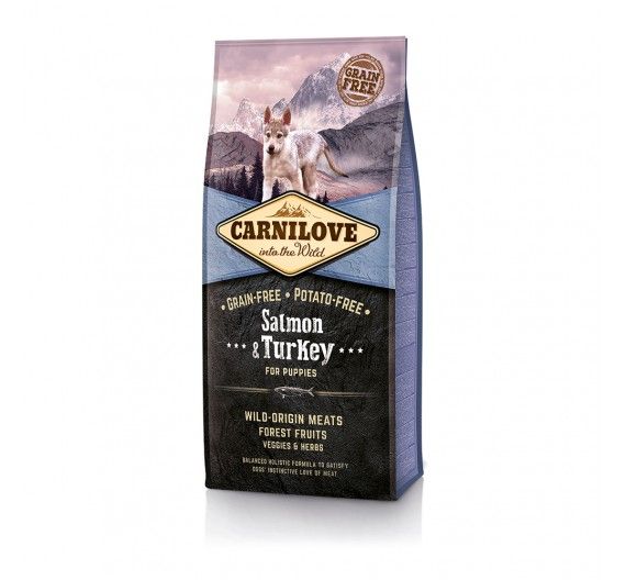 Carnilove Salmon & Turkey Puppy 12kg Carnilove Salmon & Turkey Puppy 12kg
