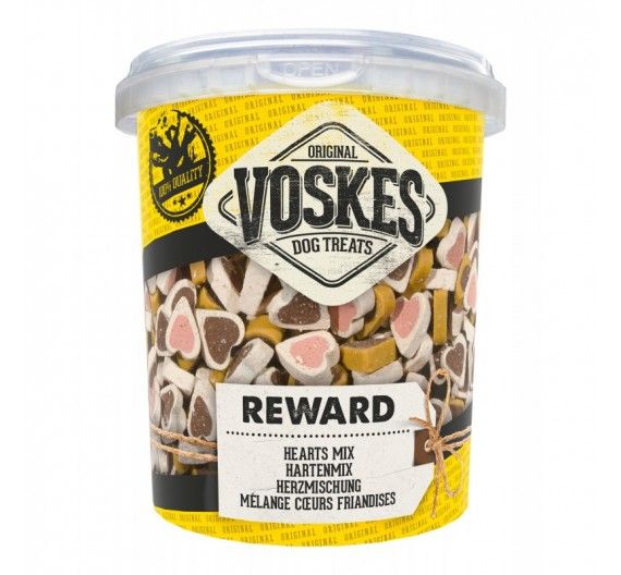 Voskes Σνακ Επιβράβευσης Hearts Mix 500gr Voskes Σνακ Επιβράβευσης Hearts Mix 500gr