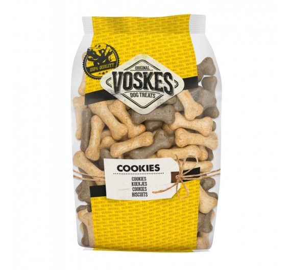 Voskes Μπισκότα Beef / Chicken Coated 400gr Voskes Μπισκότα Beef / Chicken Coated 400gr