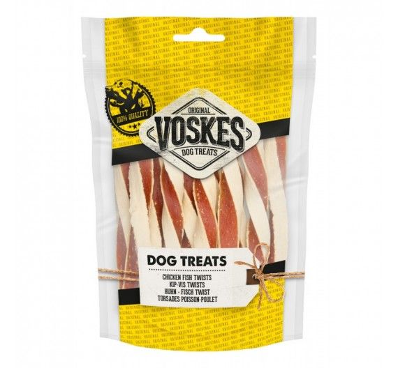 Voskes Chicken Fish Twists 100gr