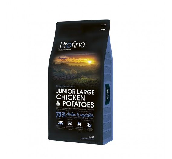 Profine Dog Junior Large Breed Chicken & Potatoes 15kg