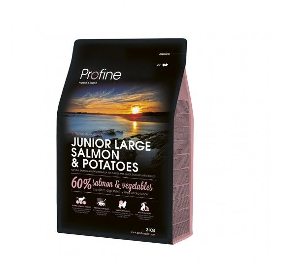 Profine Dog Junior Large Breed Salmon & Potatoes 3kg Profine Dog Junior Large Breed Salmon & Potatoes 3kg