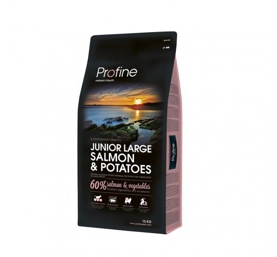Profine Dog Junior Large Breed Salmon & Potatoes 15kg Profine Dog Junior Large Breed Salmon & Potatoes 15kg