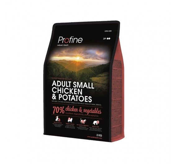 Profine Dog Adult Small Breed Chicken & Potatoes 2kg