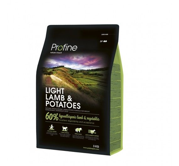 Profine Dog Light Lamb & Potatoes 3kg