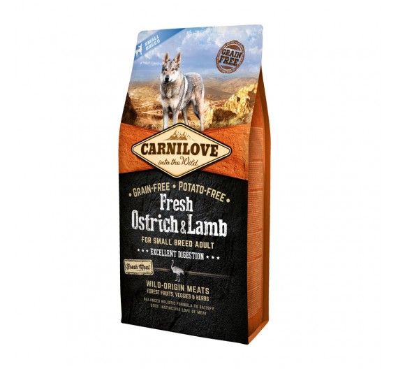 Carnilove Fresh Adult Small Ostrich 1.5kg