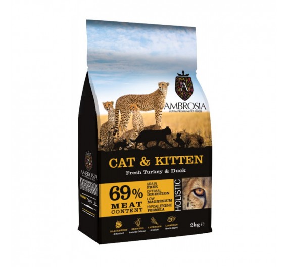imp AMBROSIA GRAIN FREE CAT & KITTEN 2Kg imp AMBROSIA GRAIN FREE CAT & KITTEN 2Kg