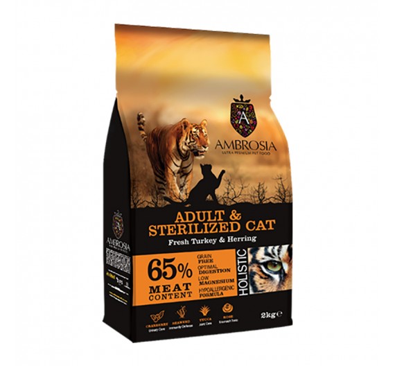 imp AMBROSIA GRAIN FREE CAT ADULT & STERILIZED 2Kg imp AMBROSIA GRAIN FREE CAT ADULT & STERILIZED 2Kg
