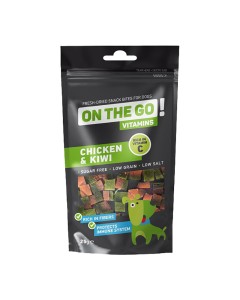 On The Go Vitamins Λιχουδιές με Κοτόπουλο & Ακτινίδιο 25gr