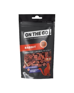 On The Go Chicken Bites Λιχουδιές Γάτας με Κουνέλι 25gr