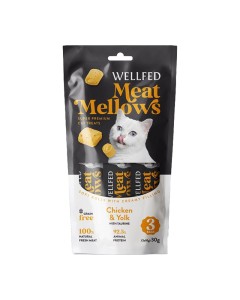 Wellfed Meat Mellows Κοτόπουλο & Αυγό 30gr