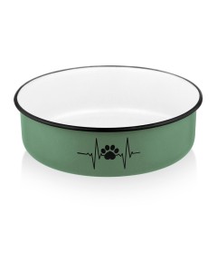 Pet Bowl Μπολ Ανοξείδωτο με Αντιολισθητική Βάση 880ml