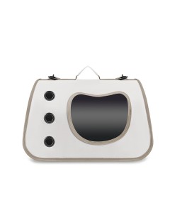 Pet Τσάντα Μεταφοράς Λευκή 40x26x26cm