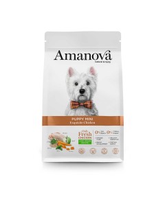 Amanova Dog Puppy Mini Exquisite Chicken 2kg Low Grain