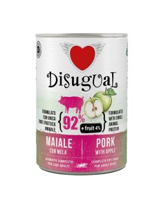 Disugual Dog Fruit Χοιρινό & Μήλο 400gr Μονοπρωτεϊνική