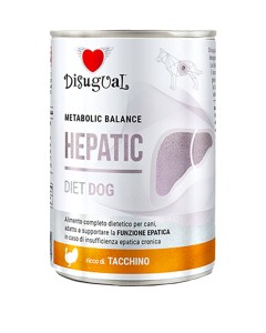 Disugual Metabolic Balance Dog Hepatic Γαλοπούλα 400gr