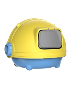 Pet Interest Κλειστή Τουαλέτα 55.4x49x41.7cm Κίτρινο