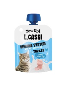 YowUp Cat L.Casei Turkey Pouch Γιαούρτι Γάτας 85gr