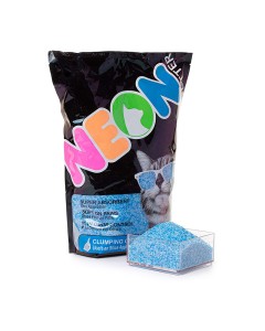 Neon Litter Clump Άμμος Σιλικόνης Μπλε 1.81kg