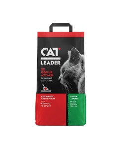 Άμμος Γάτας Cat Leader Clumping 2x Odour Attack Fresh 10kg