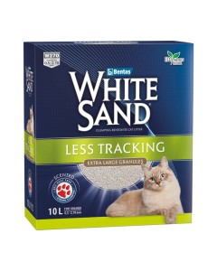 White Sand Άμμος Μπετονίτη Less Tracking 10L