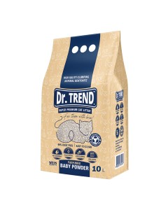 Dr Trend Cat Litter Baby Powder 10L