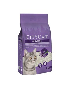 Sanicat City Cat Lavender 10lt Άμμος Υγιεινής με Άρωμα Λεβάντας