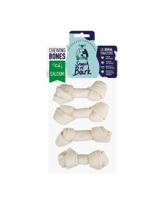 Snack n' Bark Κόκαλο Ασβεστίου Κόμπος 11εκ. (4τμχ)