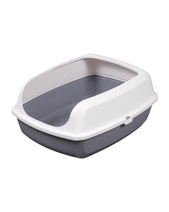 Pet Interest Λεκάνη Γάτας Easy Semi-Closed 56x42x23.5cm Γκρι