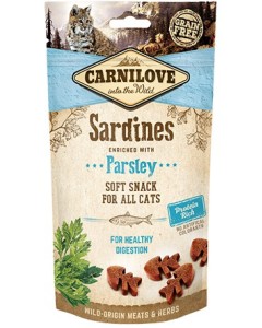 Carnilove Soft Sardines with Parsley 50gr