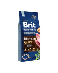 Brit Premium By Nature Light 15kg