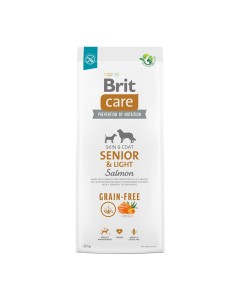 Brit Care Grain Free Dog Senior & Light Salmon 12kg