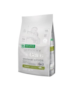 Nature's Protection White Dog White Fish Grain Free Junior Mini 10kg