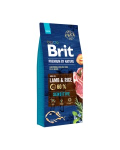 Brit Premium By Nature Sensitive Lamb & Rice 15kg