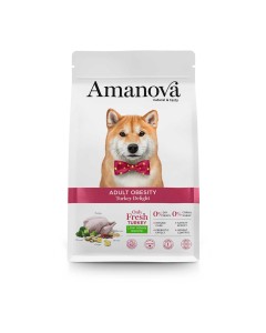 Amanova Dog Adult Obesity Turkey Delight 10kg Low Grain