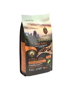 Ambrosia Mediterranean Grain Free Senior Light & Sterilised Fresh Turkey 5kg